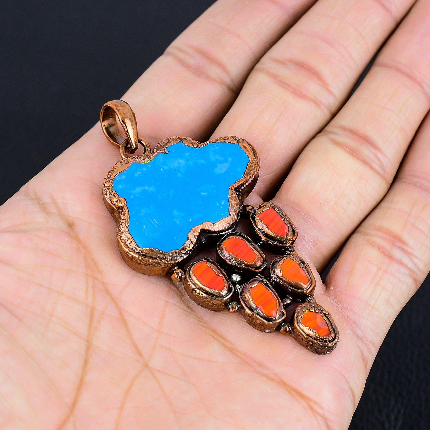 Turquoise Gemstone Pendant
