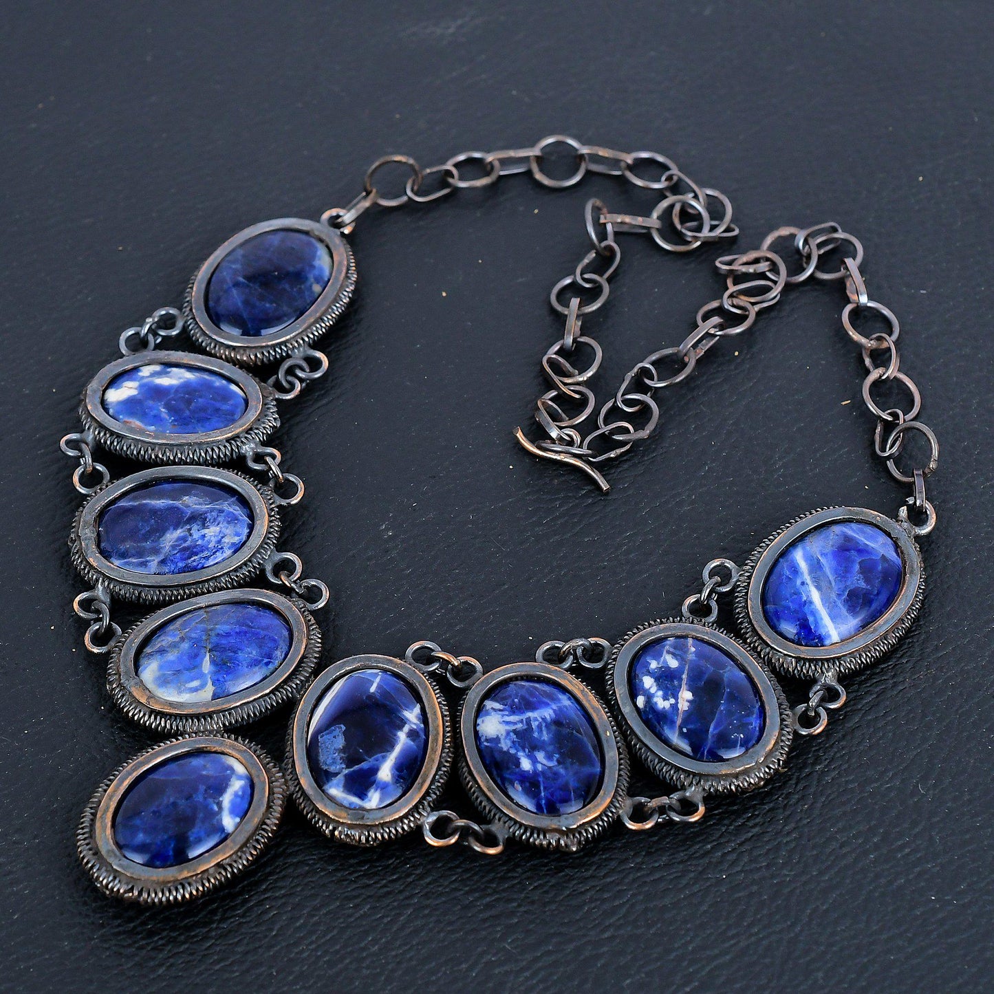 Blue Sodalite Gemstone Necklace