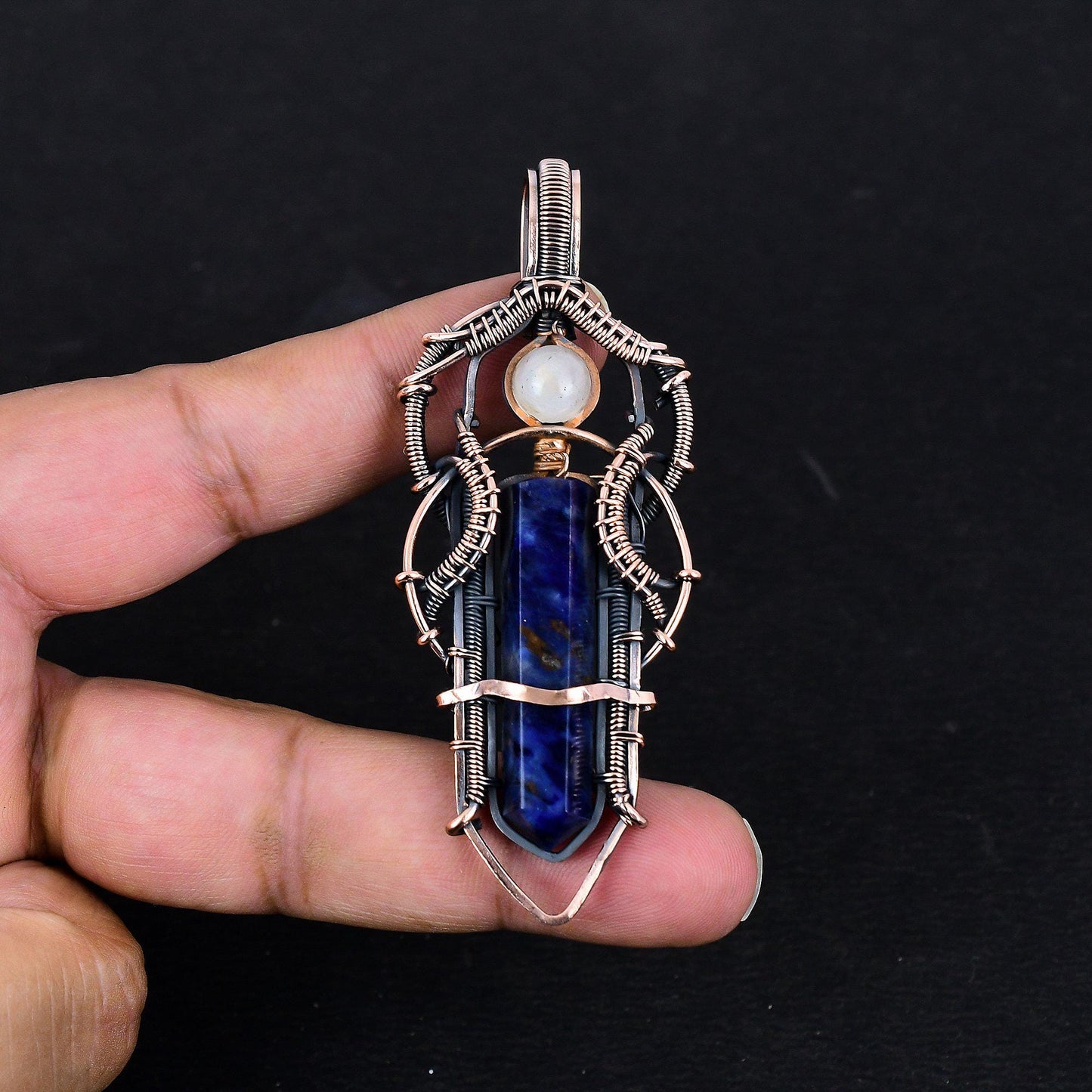 Blue Sodalite Gemstone Pendant