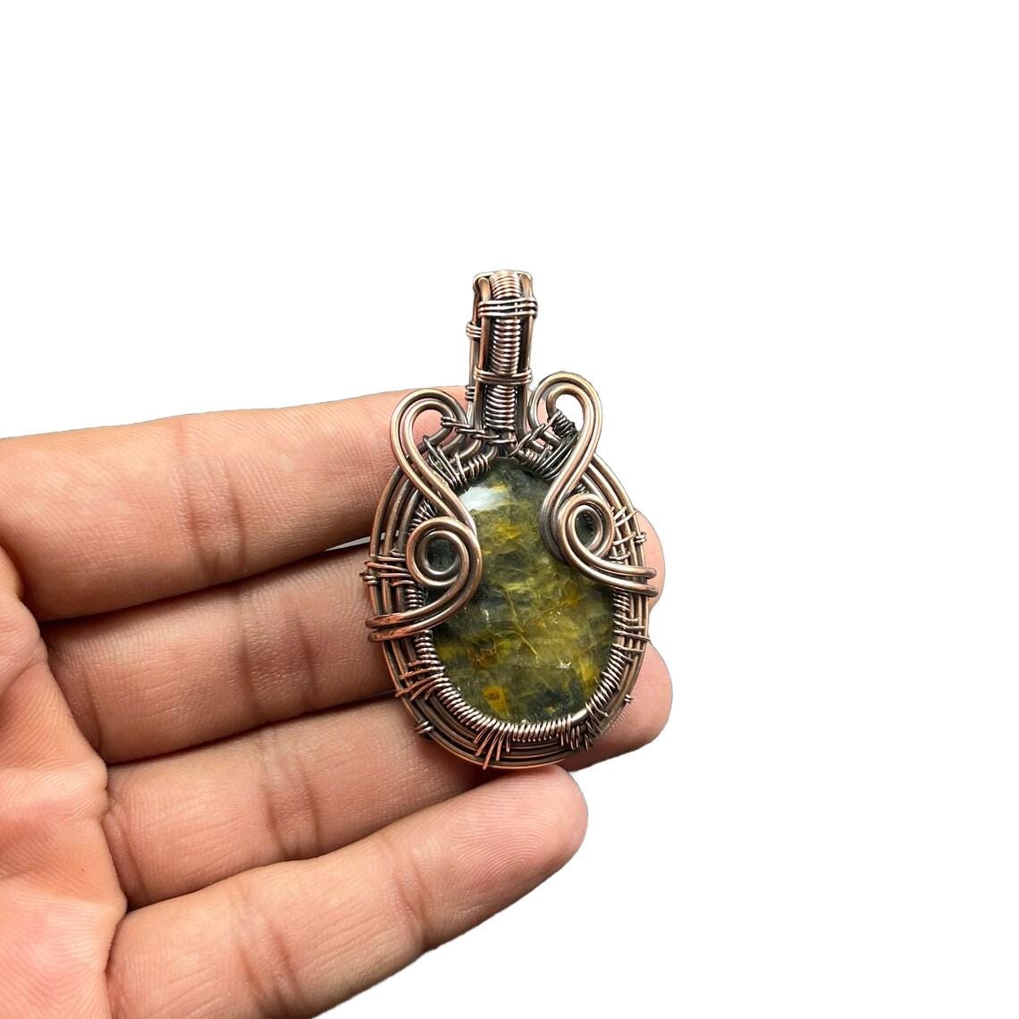 Golden Pietersite Gemstone Pendant