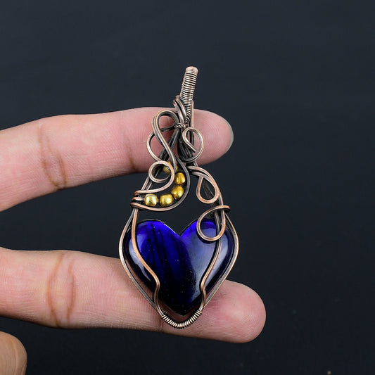 Blue Labradorite Gemstone Pendant