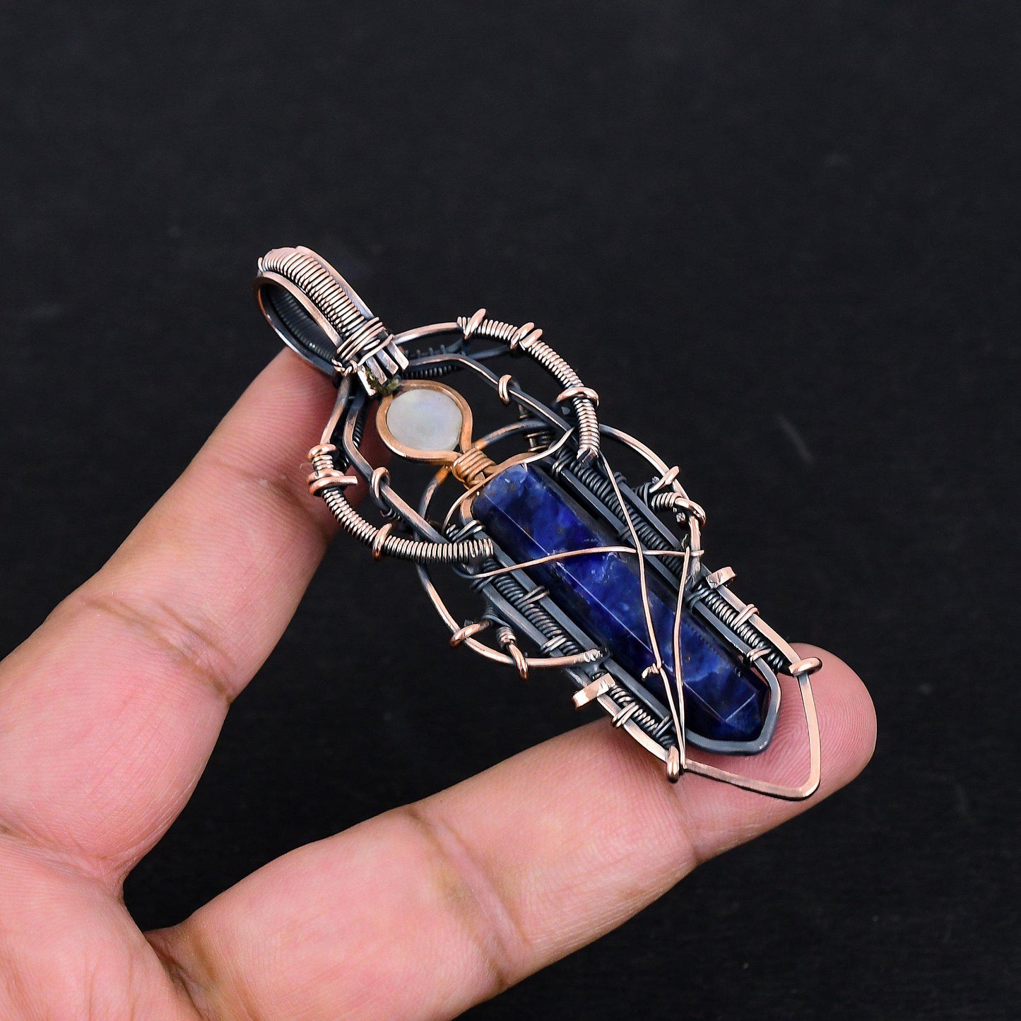 Blue Sodalite Gemstone Pendant