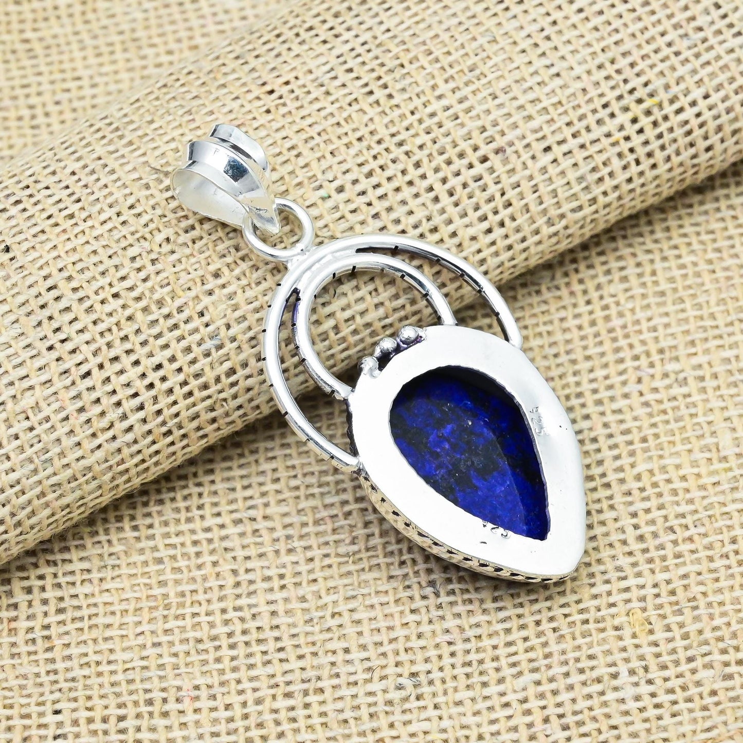 Blue Lapis Lazuli Pendant