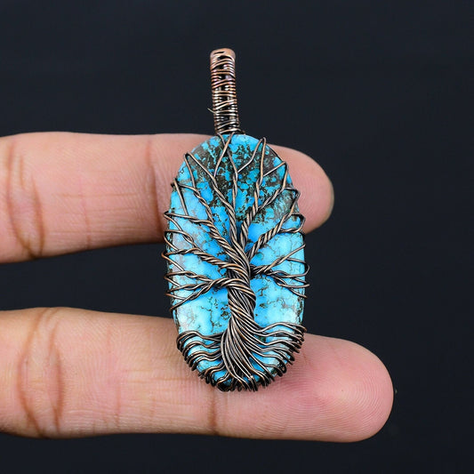 Turquoise Gemstone Pendant
