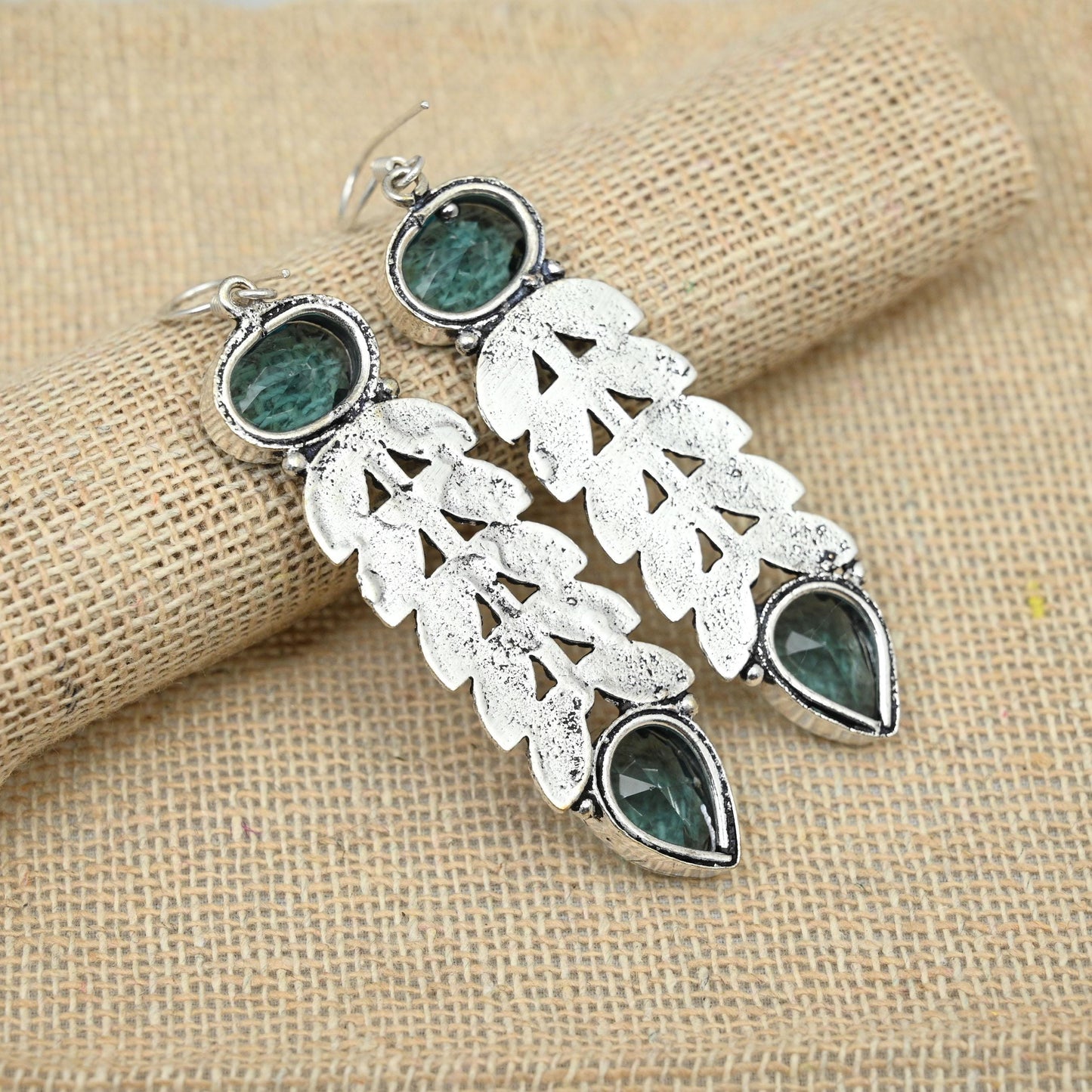 Purple Alexandrite Sterling Silver Earrings