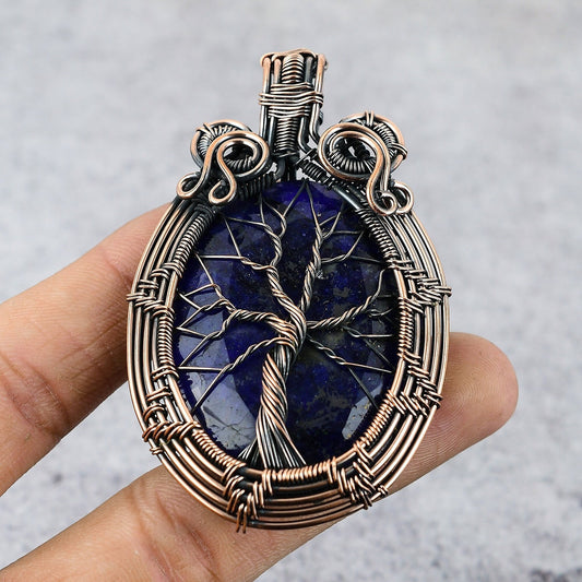 Blue Sapphire Gemstone Pendant
