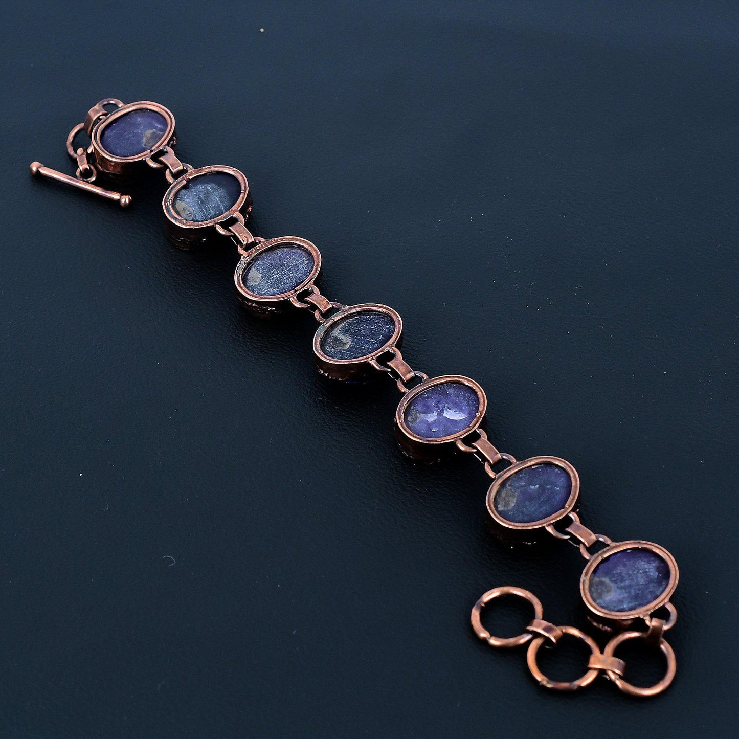 Purple Amethyst Gemstone Bracelet