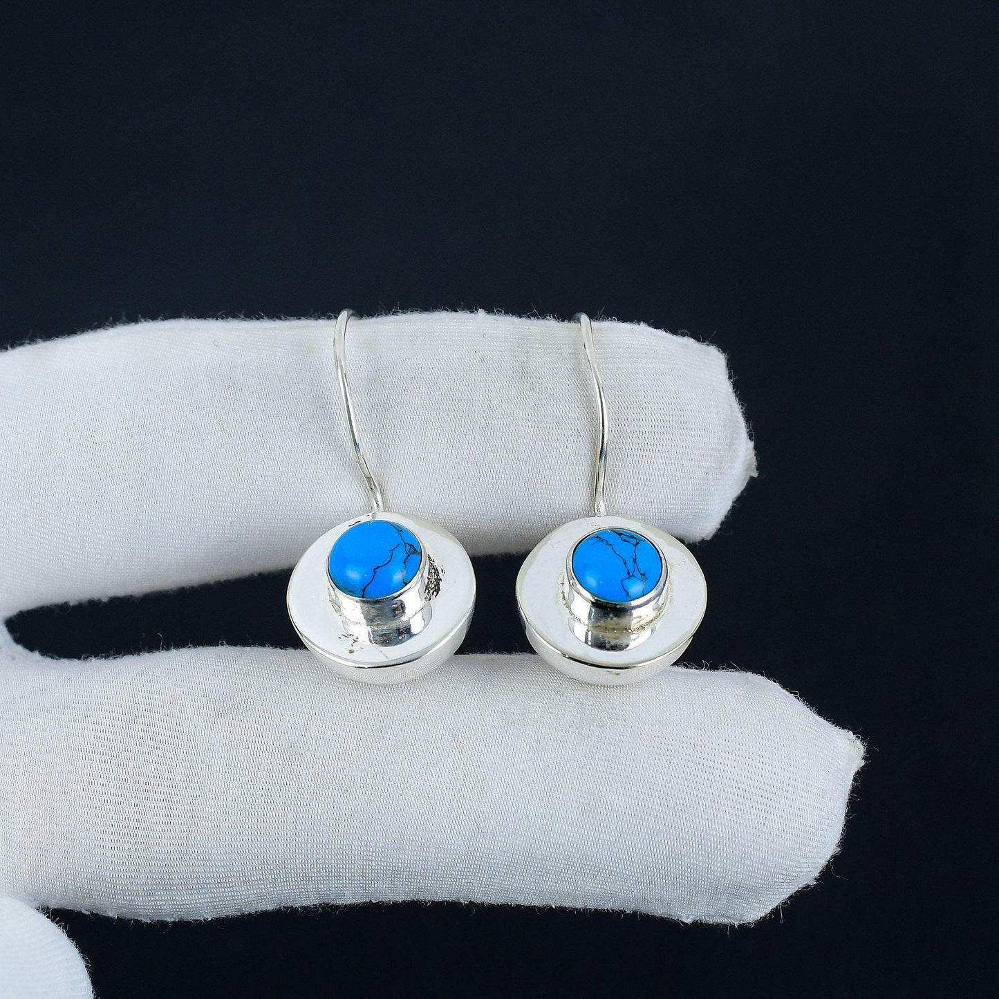 Turquoise Gemstone Earrings