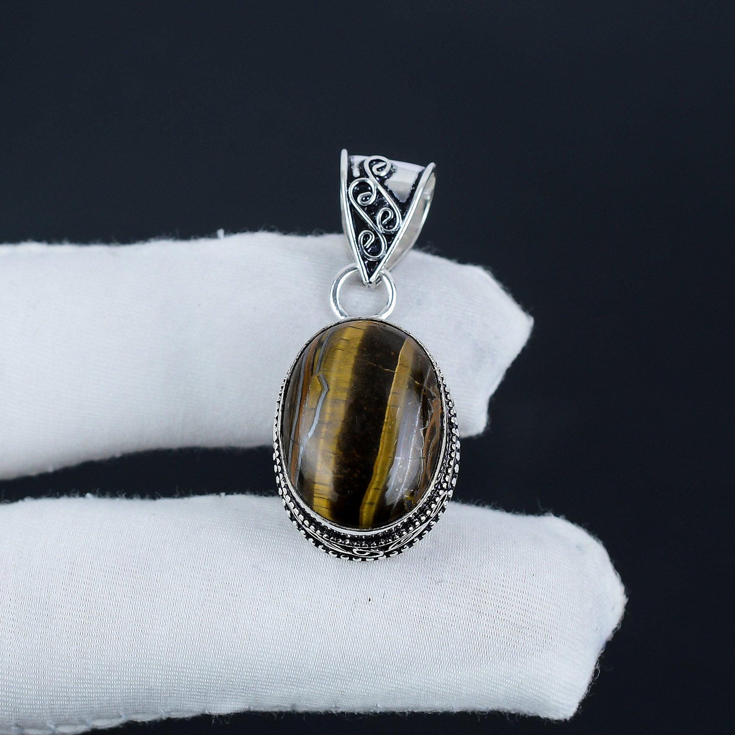 Golden Tiger’s Eye Pendant