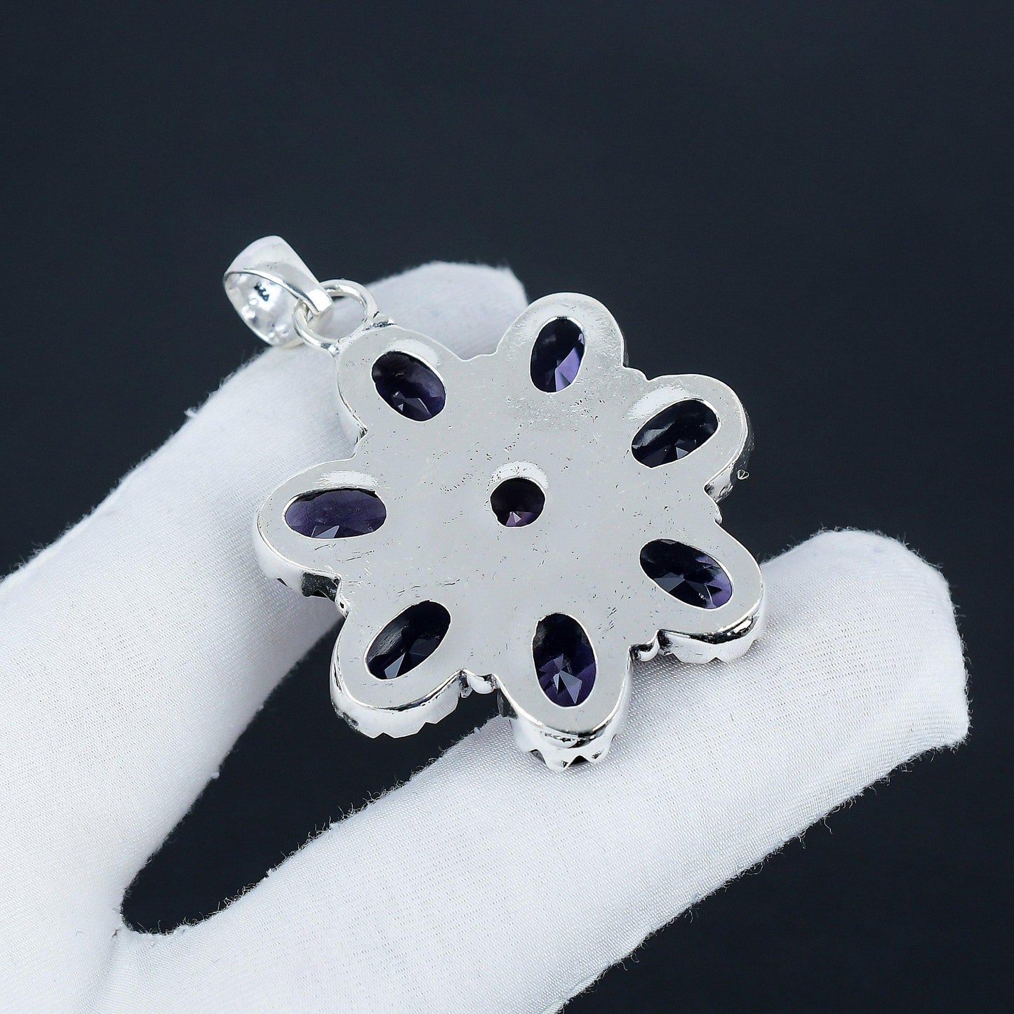 Purple Amethyst Gemstone Pendant