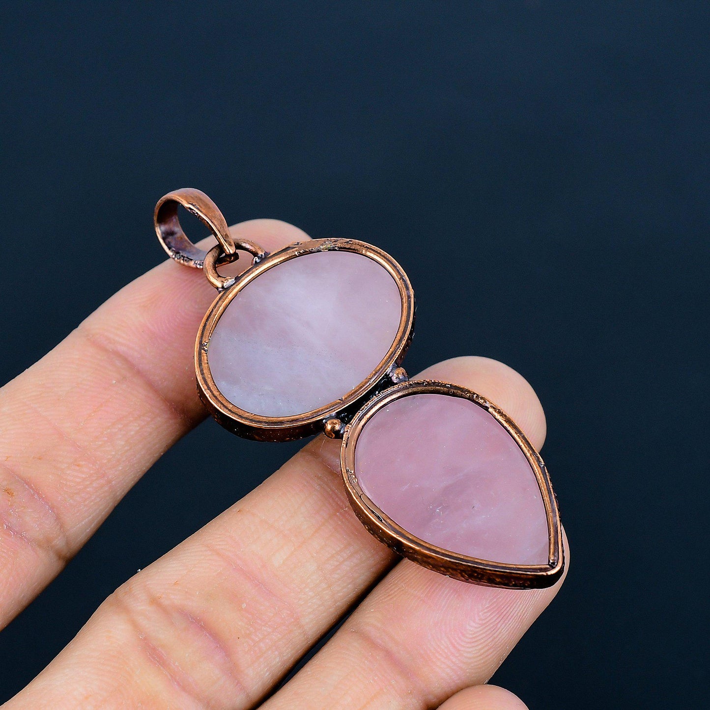Rose Quartz Gemstone Pendant