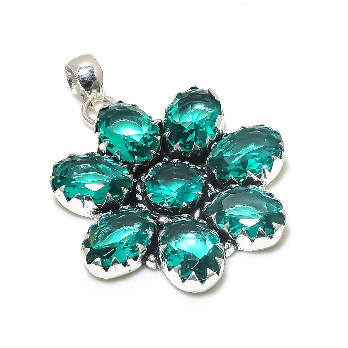 Green Apatite Gemstone Pendant