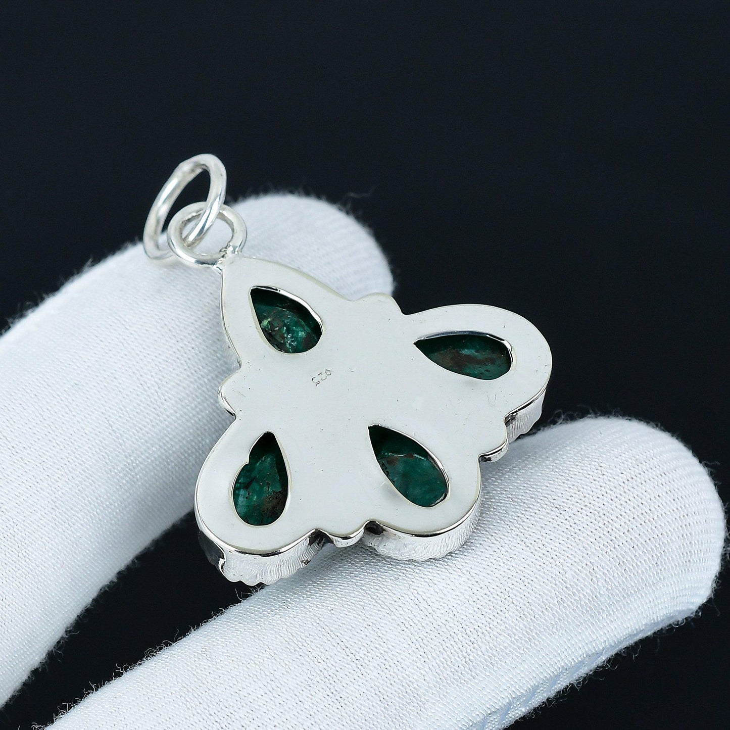 Green Emerald Gemstone Pendant