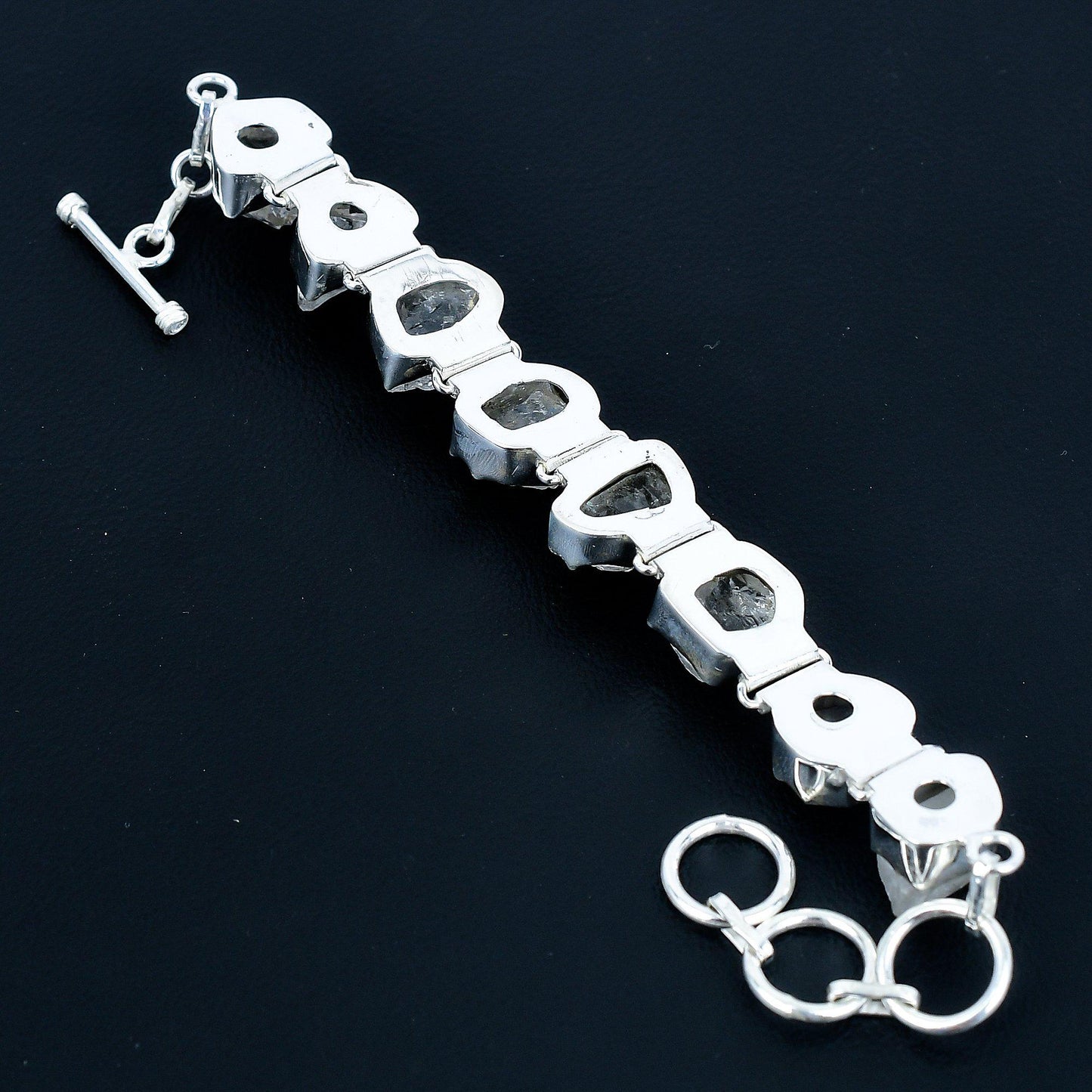 Clear Crystal Quartz Gemstone Bracelet