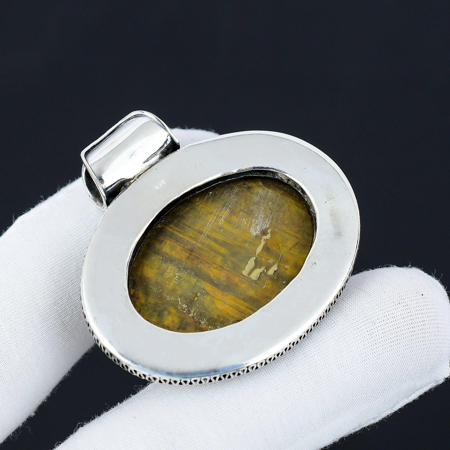 Golden Tiger Eye Gemstone Pendant