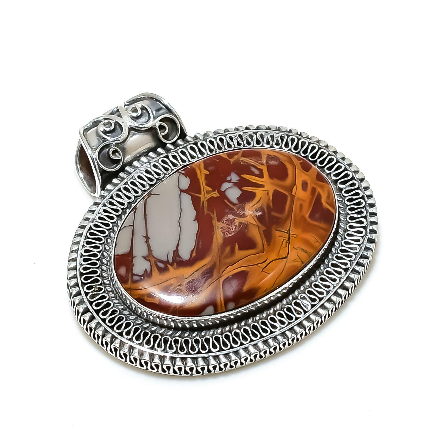 Multicolor Mookaite Gemstone Pendant