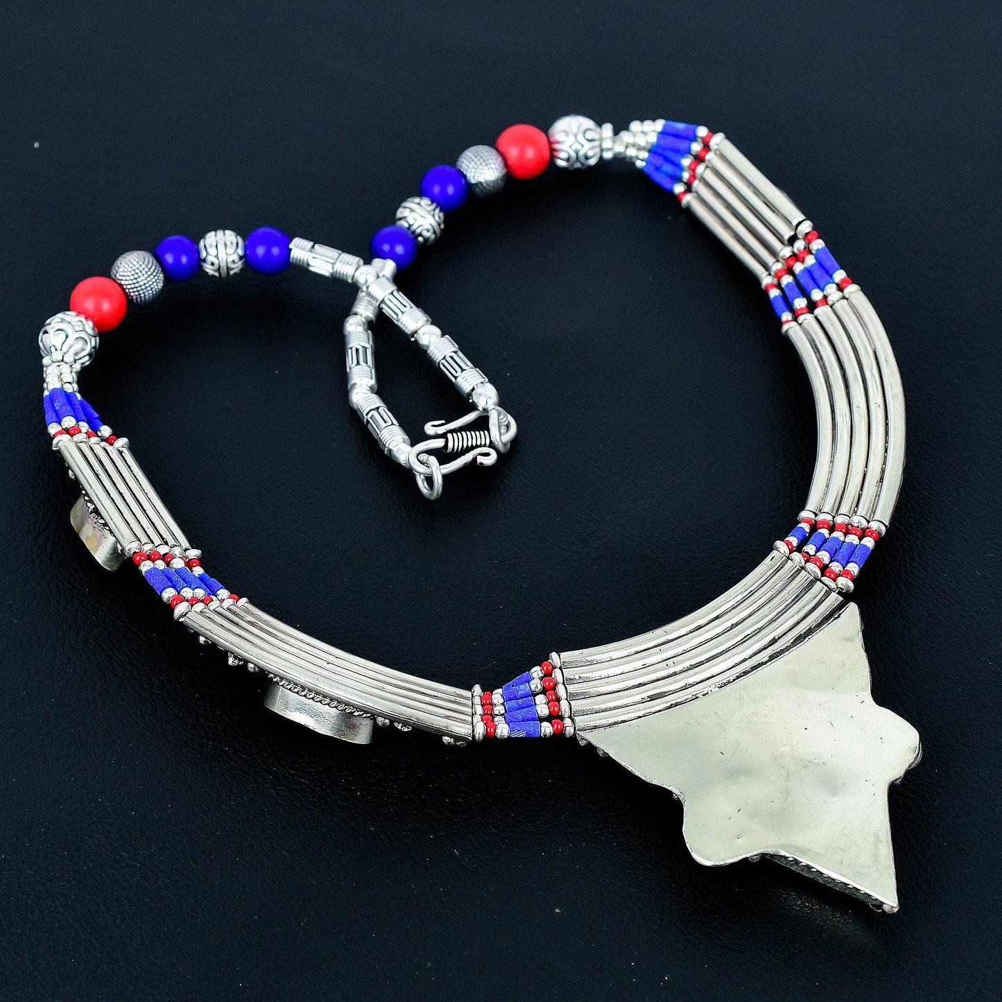 Blue Lapis Lazuli Gemstone Necklace