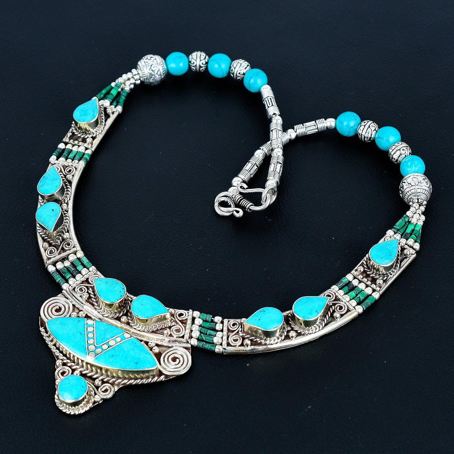 Turquoise Gemstone Necklace