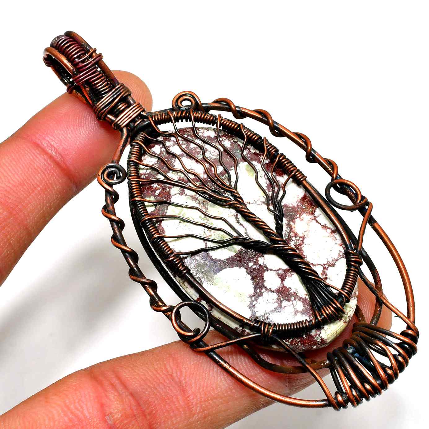 Gaia’s Roots – Tree of Life Copper Pendant