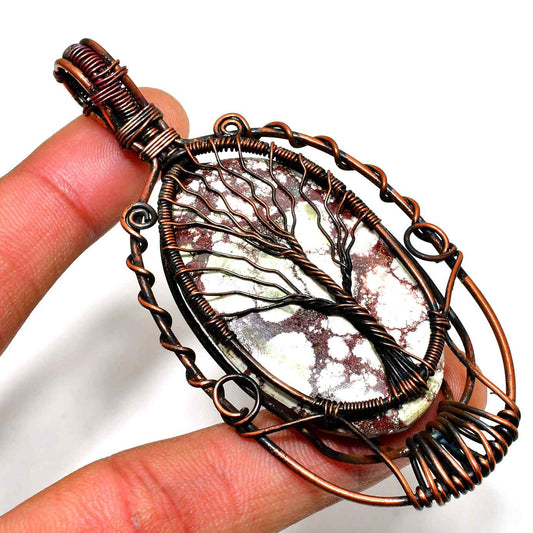 Gaia’s Roots – Tree of Life Copper Pendant