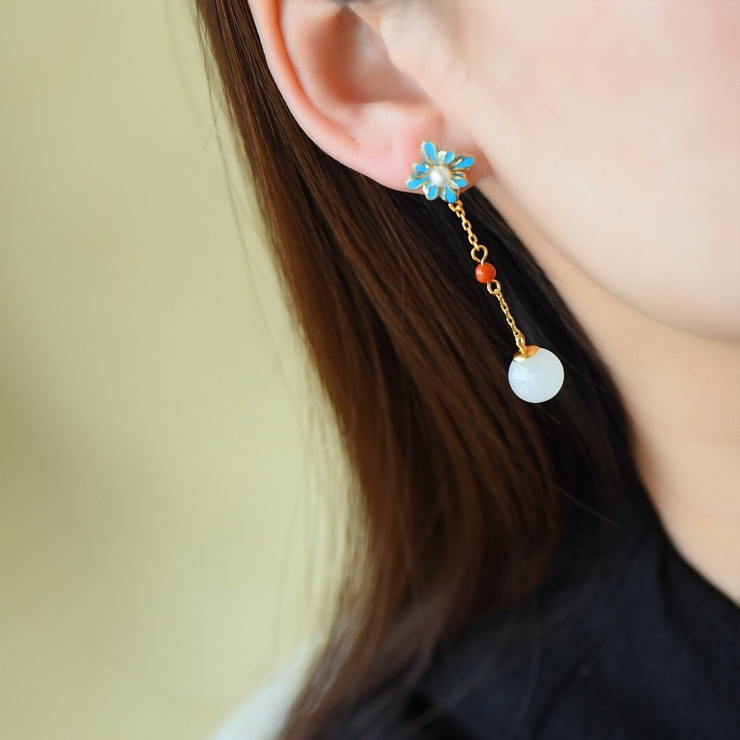Nefertiti Tassel Earrings
