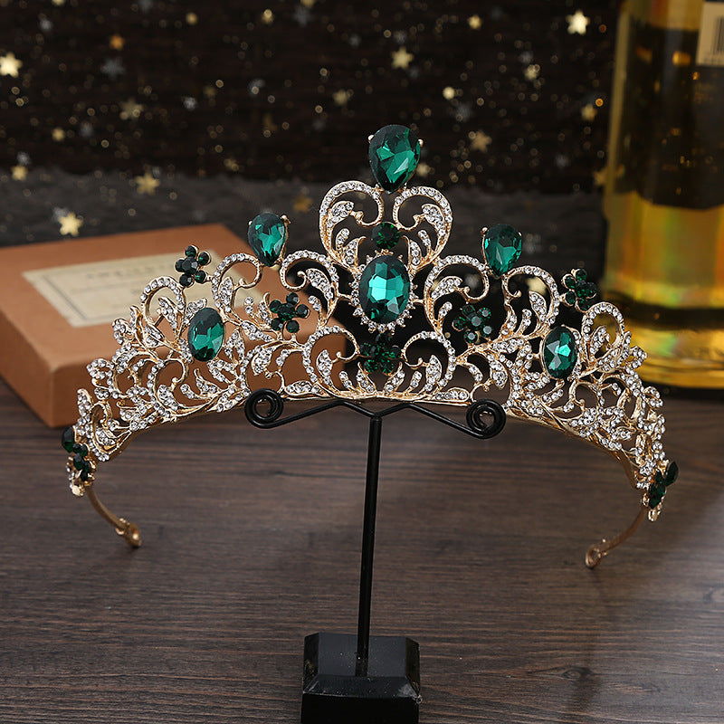 Crystal Blossom Wedding Headband