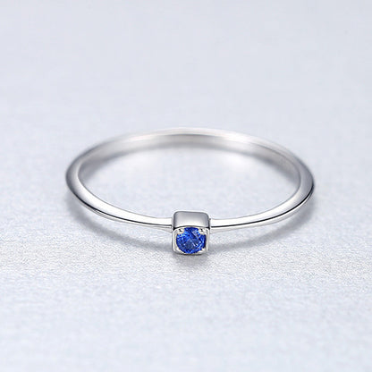 Single Stone Summer Ring