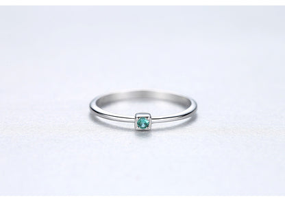 Single Stone Summer Ring