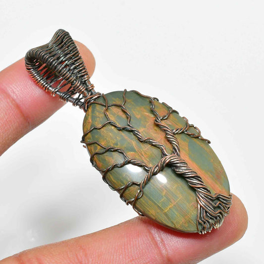 Gaia’s Embrace – Copper Tree of Life Pendant