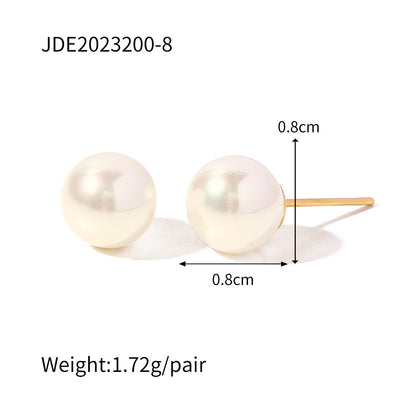 Titania Pearl Studs
