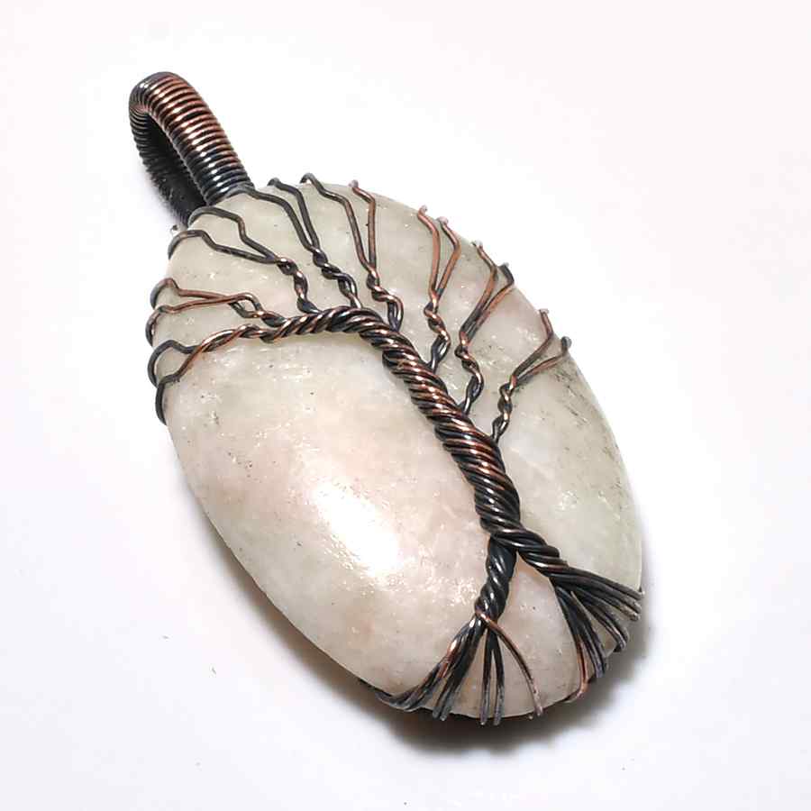 Luna’s Arbor – Moonstone Tree of Life Pendant