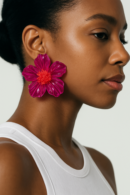 Melting Bloom Studs