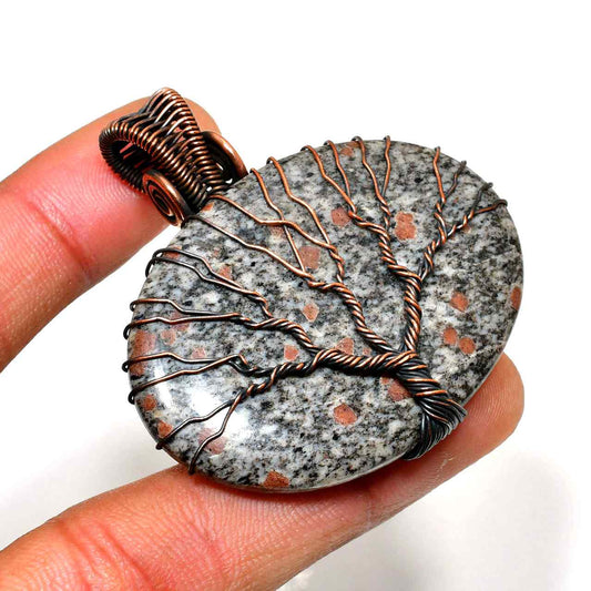 Gaia’s Embrace – Tree of Life Copper Pendant