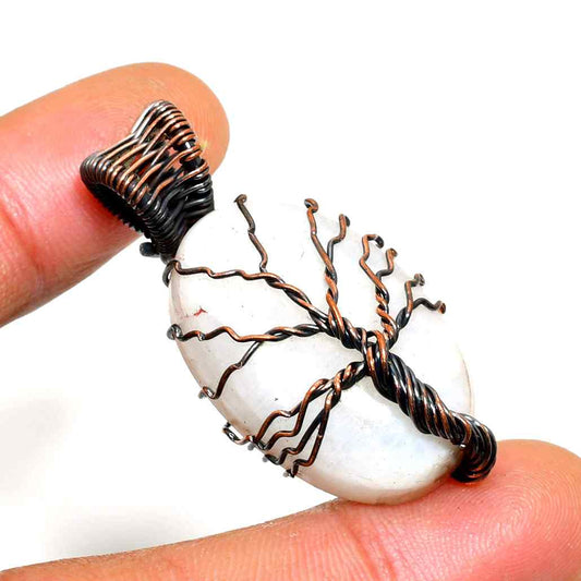 Earthsong – Copper & Natural Stone Pendant