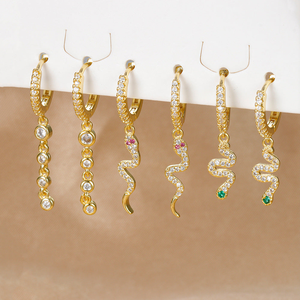 Serpent's Gaze Earrings