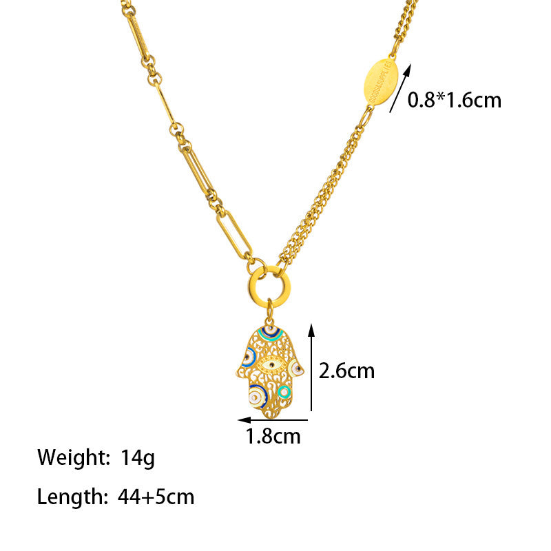 Eye Drop Charm Bracelet