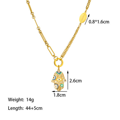 Eye Drop Charm Bracelet