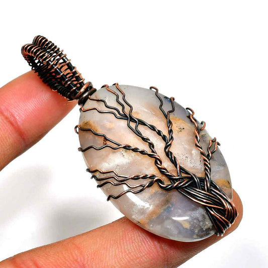 Gaia’s Embrace – Copper Tree of Life Pendant
