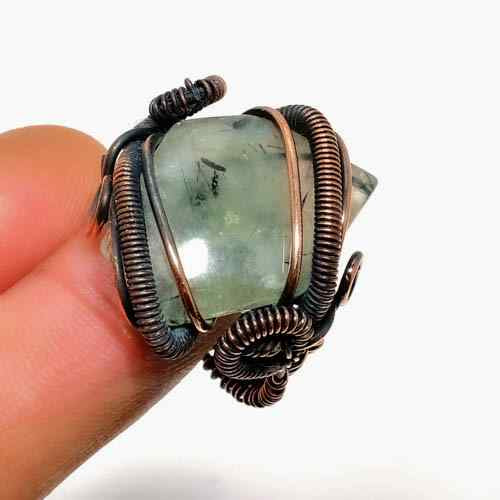 Clarity Veil – Fluorite Copper Pendant