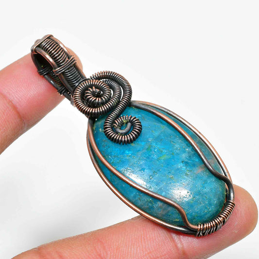 Serenity’s Song – Amazonite Copper Pendant
