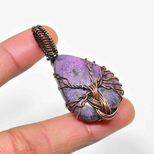 Soul’s Sanctuary – Amethyst Copper Pendant