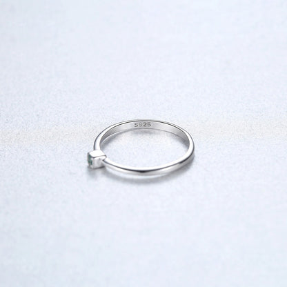 Single Stone Summer Ring
