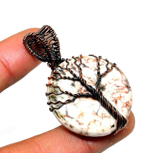 Gaia’s Tapestry – Copper Tree of Life Pendant