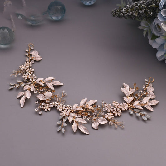 SparkleWave Crystal Headband