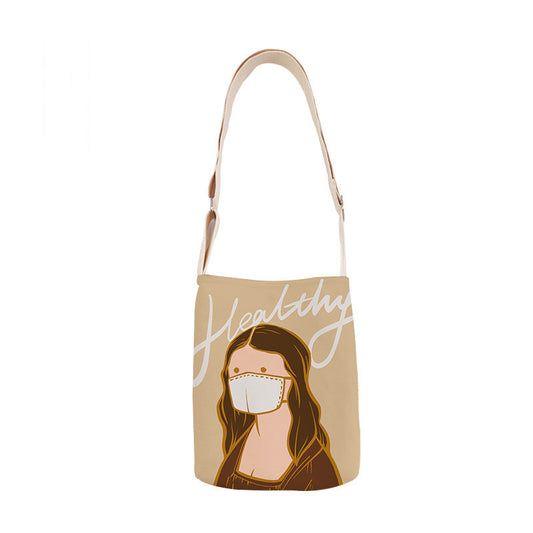 Artistic Canvas Bag - Double-Sided Design
