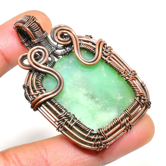 Guardian’s Gift – Jade & Copper Pendant
