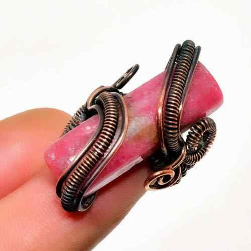Rosa’s Embrace – Tourmaline Copper Ring