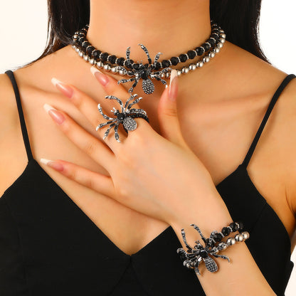 Eerie: Dark Spider Big Ear Studs