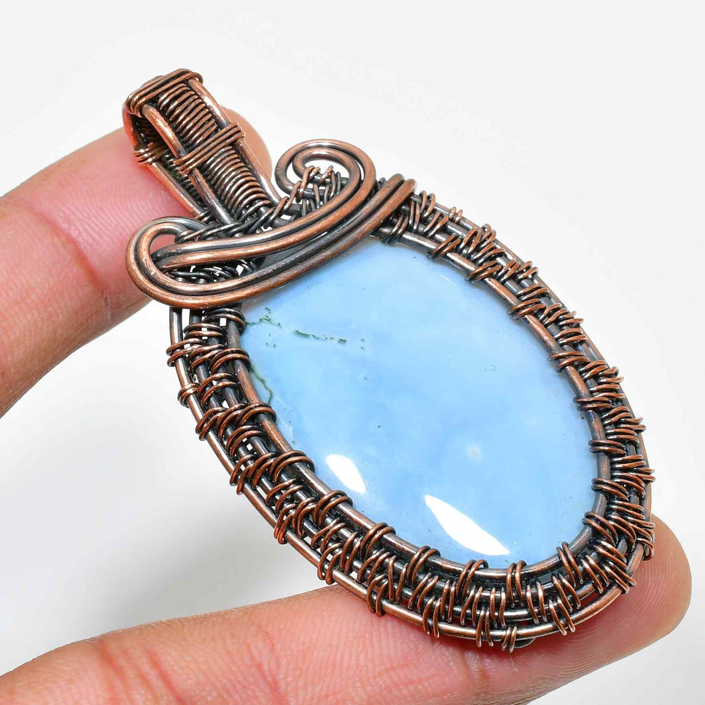 Astral Wisdom – Lapis Lazuli & Antique Silver Pendant