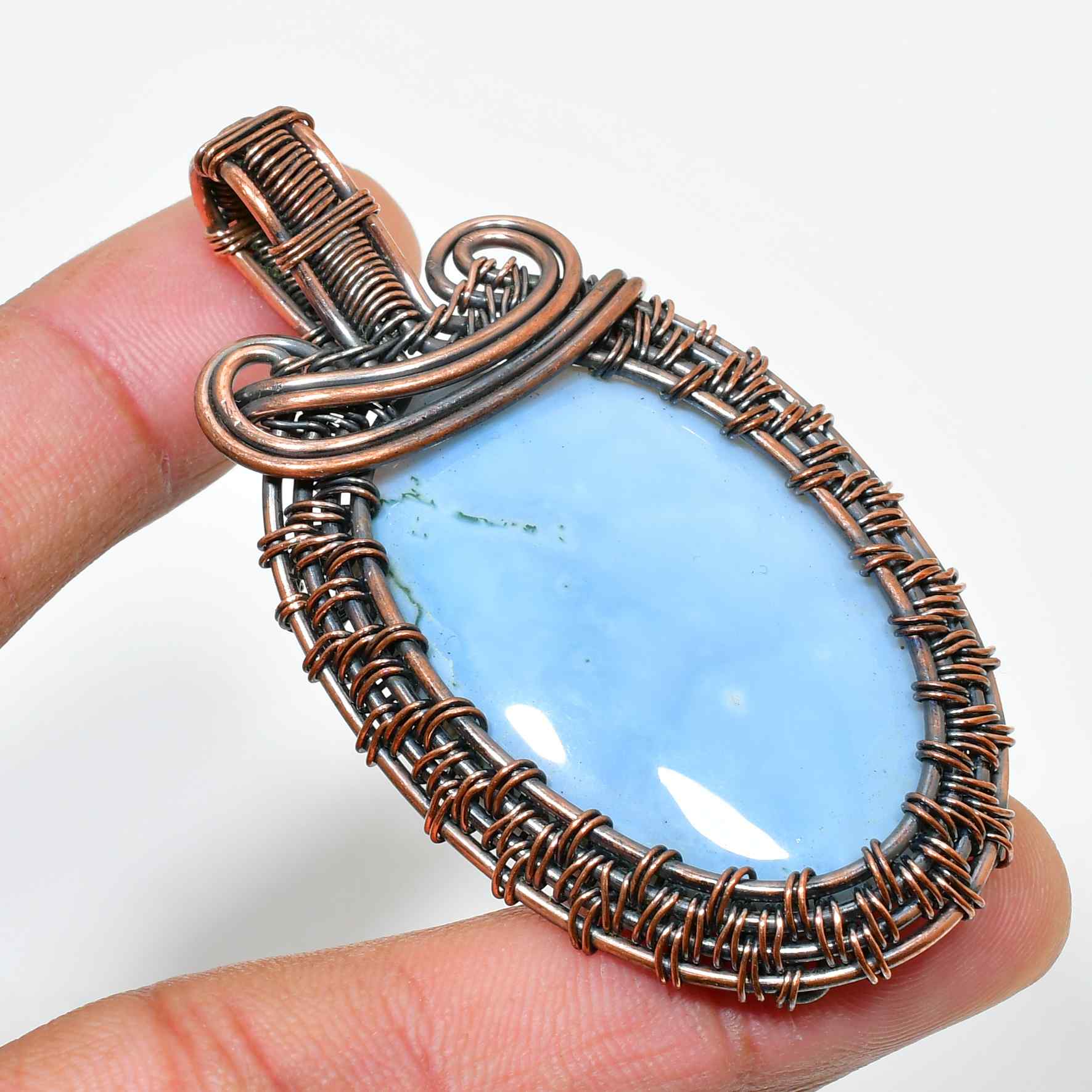 Astral Wisdom – Lapis Lazuli & Antique Silver Pendant